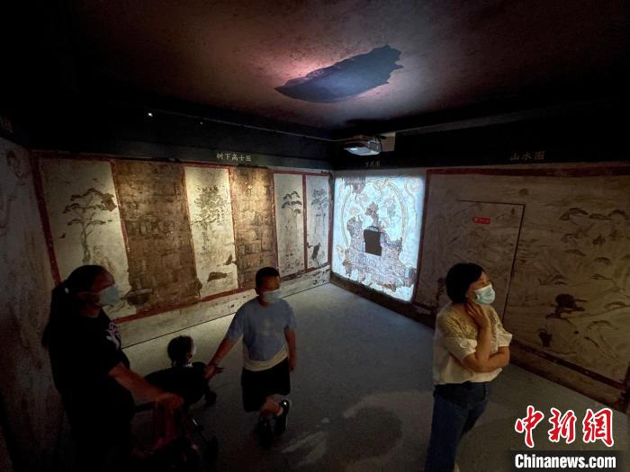 首都博物馆展厅一角。 李纯 摄