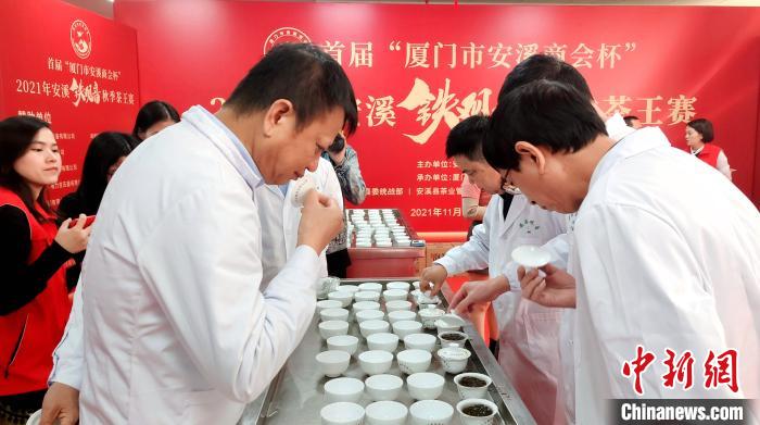 现场评委由安溪县茶管委从茶叶质量审评评委库中派出。杨伏山 摄