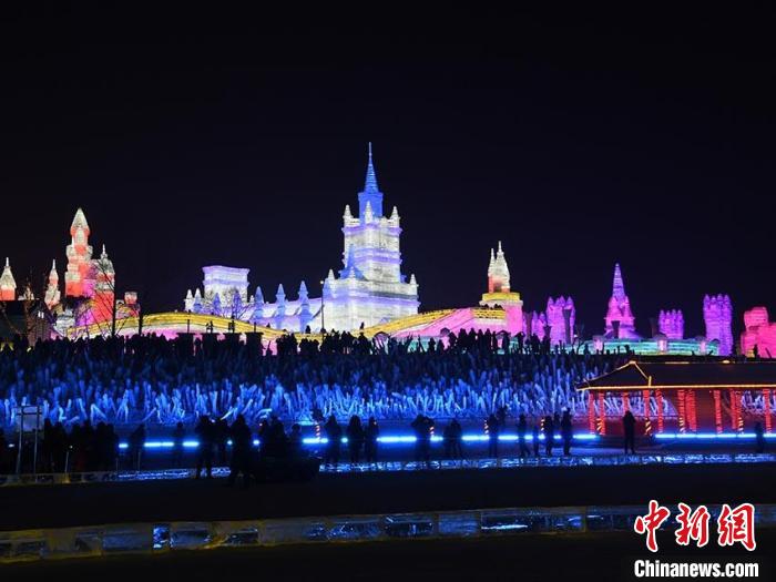 (资料图)长春冰雪景观。张瑶 摄