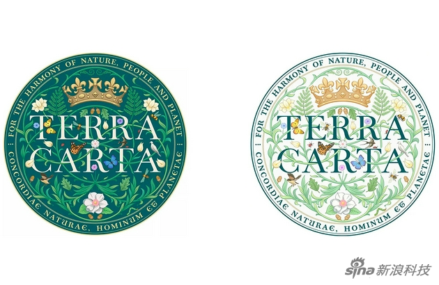 Terra Carta 奖章外观设计