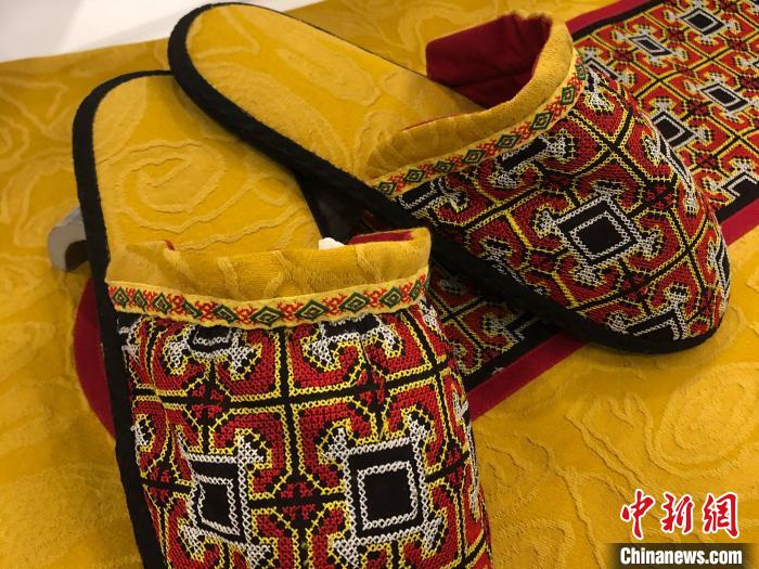 图为现场展示。杨茜 摄