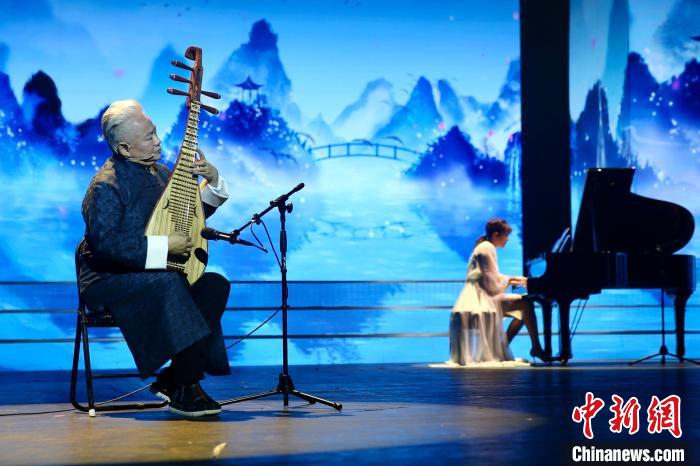 图为“相约北京”艺术节北京文化周开幕式。<a target=<i></i>'_blank<i></i>' href=<i></i>'/<i></i>'>中新社</a> 易海菲 摄