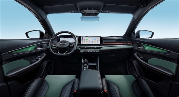 “最酷狠”的吉利 全新缤瑞COOL内饰发布:比Phone13苍岭绿还“翠”