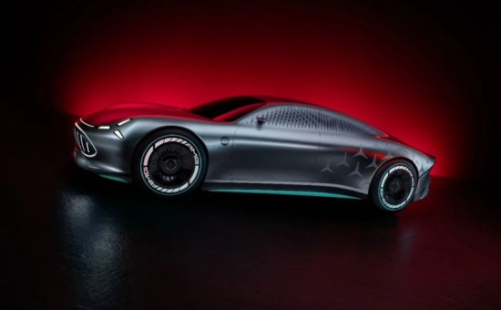 梅赛德斯-AMG 纯电四门跑车，Vision AMG 概念车全球首发