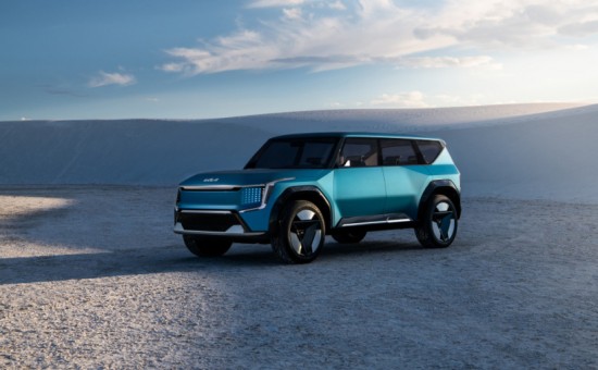 起亚 EV9 谍照首曝：将于 2023 年上市，定位纯电中大型 SUV