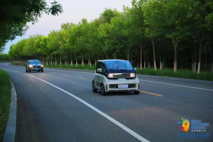 2022世界智能驾驶挑战赛(简称“WIDC”)日前在天津开幕。　主办方供图