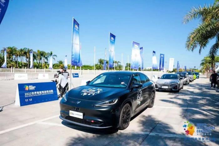 2022世界智能驾驶挑战赛(简称“WIDC”)日前在天津开幕。　主办方供图