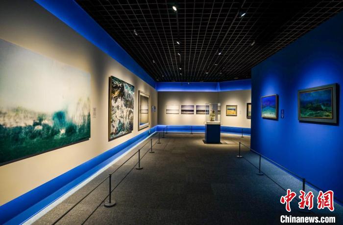 上海博物馆“塔拉萨：海洋文明与希腊艺术”展厅现场 上海博物馆 供图