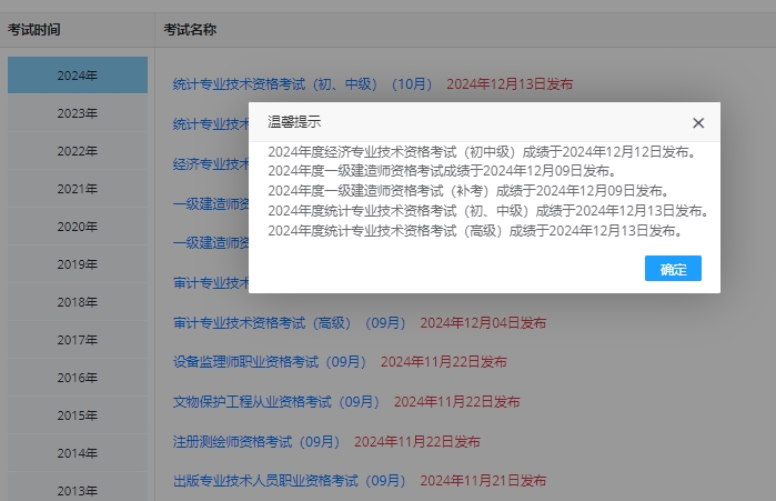统计师成绩公布 统计师成绩公布