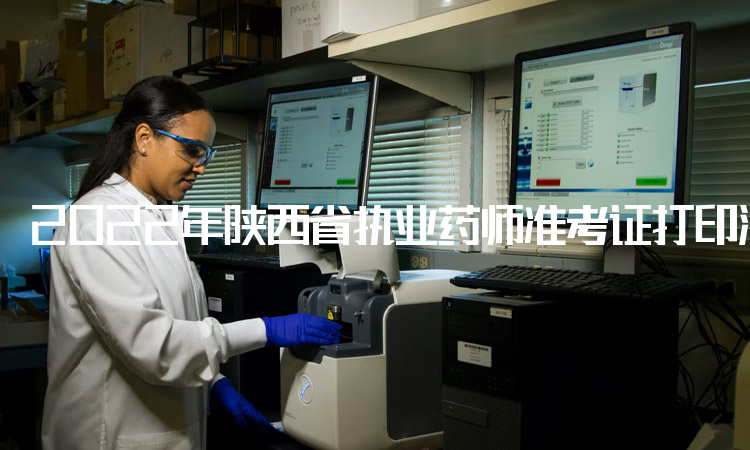 2022年陕西省执业药师准考证打印流程是什么？