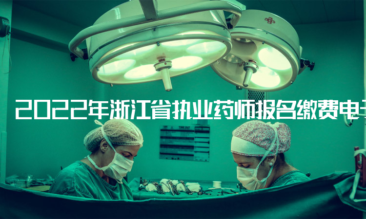 2022年浙江省执业药师报名缴费电子票据办理方式介绍