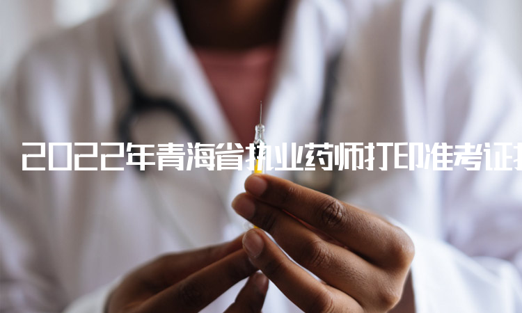 2022年青海省执业药师打印准考证打印入口：中国人事考试网