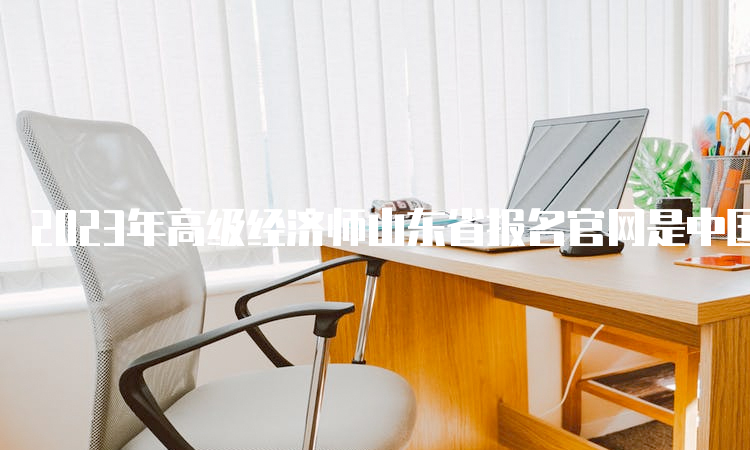 2023年高级经济师山东省报名官网是中国人事考试网
