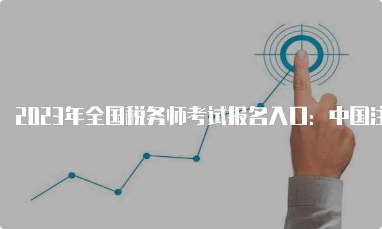 2023年全国税务师考试报名入口：中国注册税务师协会