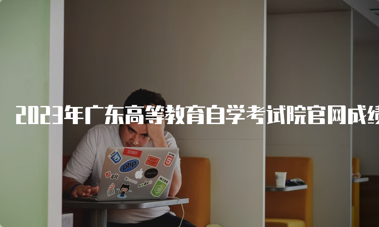 2023年广东高等教育自学考试院官网成绩查询网址