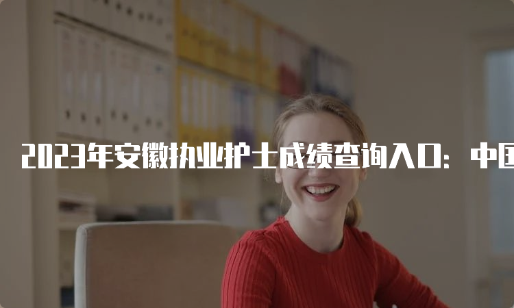 2023年安徽执业护士成绩查询入口：中国卫生人才网