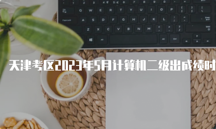 天津考区2023年5月计算机二级出成绩时间