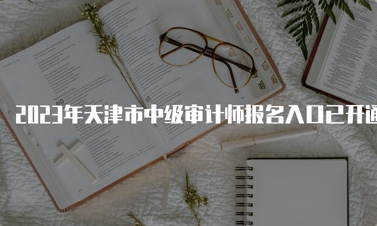 2023年天津市中级审计师报名入口已开通，快来报名吧！