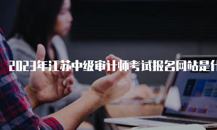 2023年江苏中级审计师考试报名网站是什么