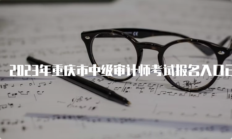 2023年重庆市中级审计师考试报名入口已开通