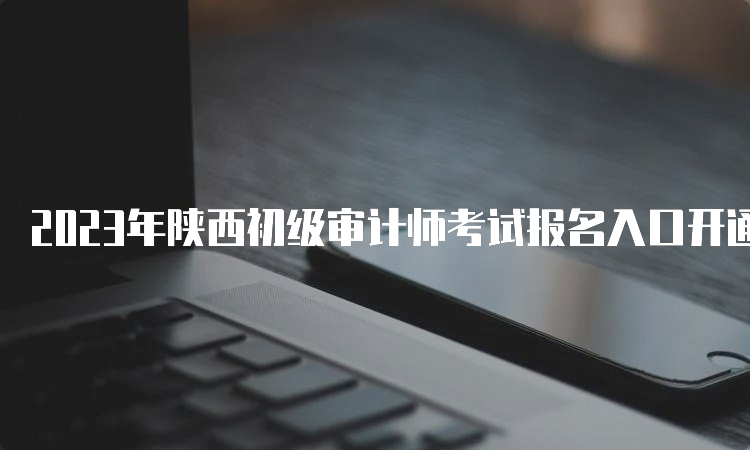 2023年陕西初级审计师考试报名入口开通