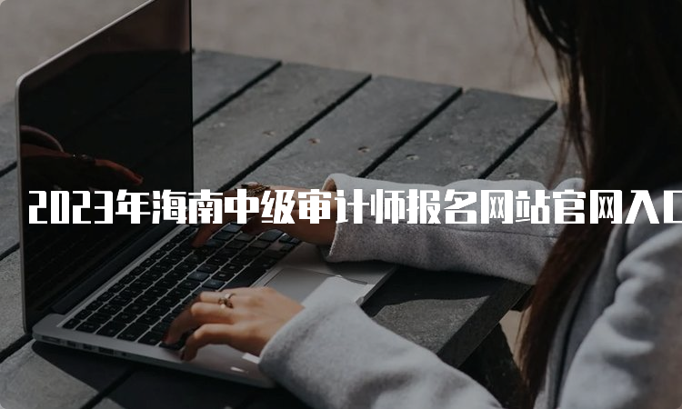 2023年海南中级审计师报名网站官网入口，6月9日关闭，赶快报名！