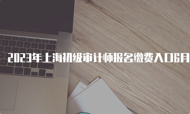 2023年上海初级审计师报名缴费入口6月19日9:00至6月21日16:00期间开通