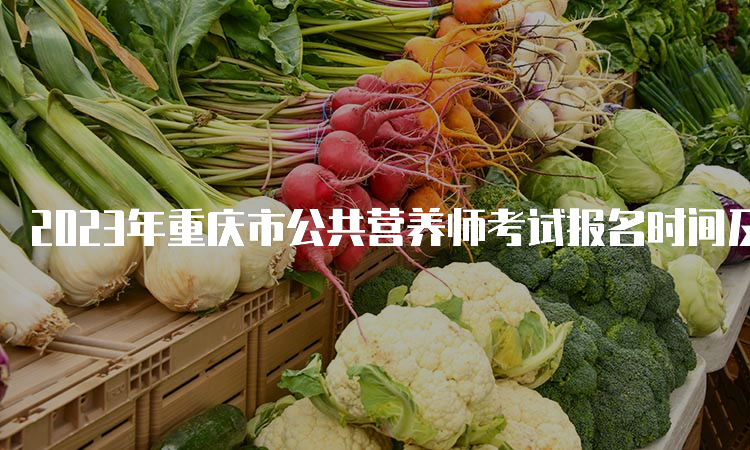 2023年重庆市公共营养师考试报名时间及条件要求