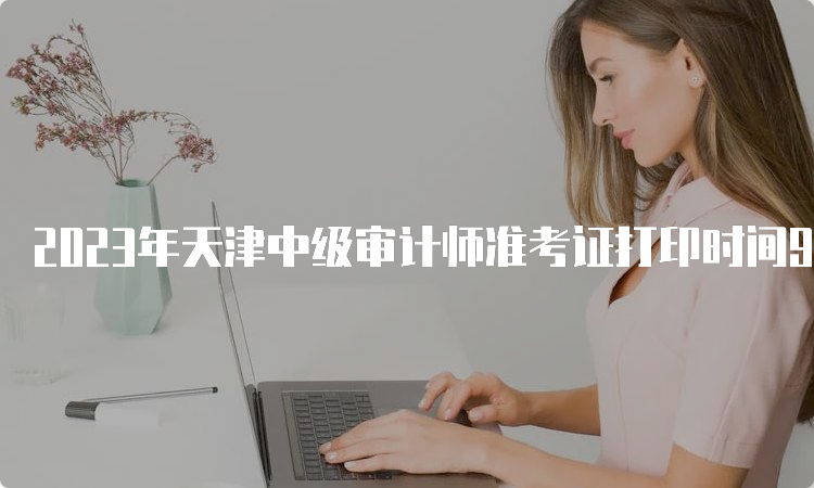 2023年天津中级审计师准考证打印时间9月21日9：00至23日24：00