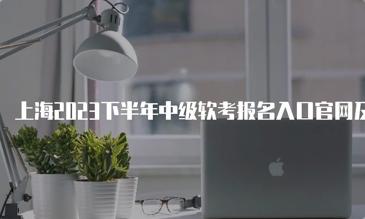 上海2023下半年中级软考报名入口官网及网址