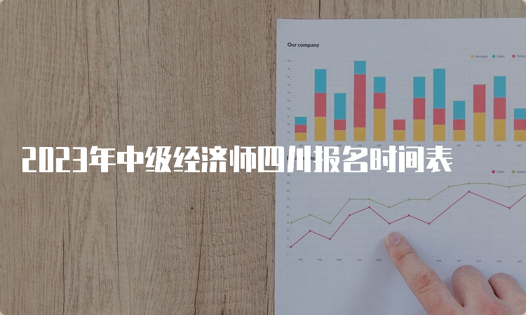 2023年中级经济师四川报名时间表