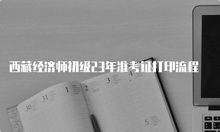 西藏经济师初级23年准考证打印流程