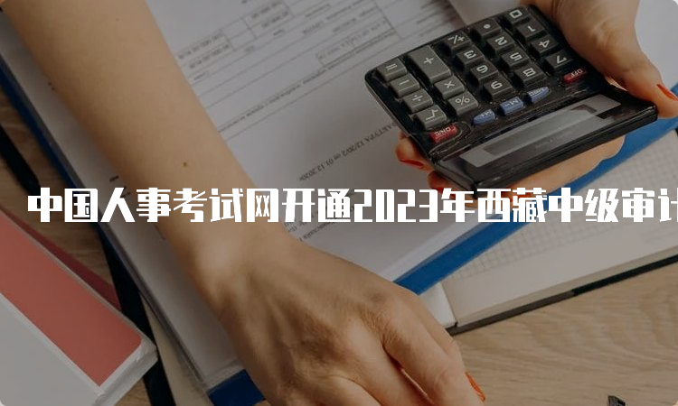 中国人事考试网开通2023年西藏中级审计师准考证打印入口