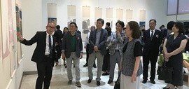 阚传好中国画展在韩国展出 助推中韩文化交流