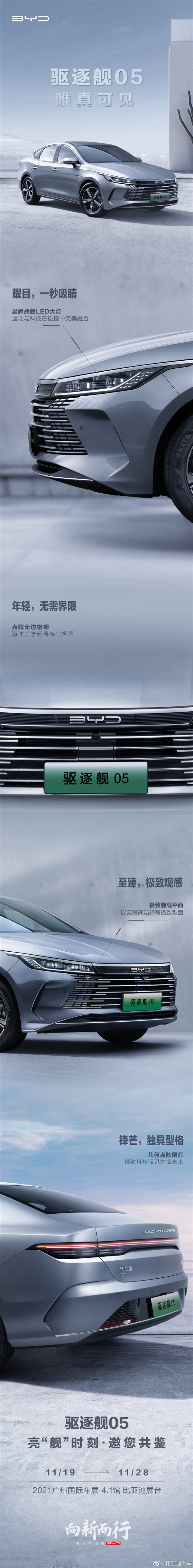 DM-i插混油耗低至1.58L!消息称比亚迪驱逐舰售价或在12-15万元