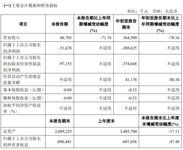 截图自拉夏贝尔第三季度报告。