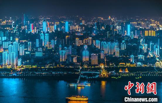 图为,武汉夜景 武汉文化和旅游局供图