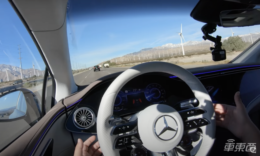 外媒首测奔驰AMG EQS:最远能跑586公里,辅助驾驶表现出色