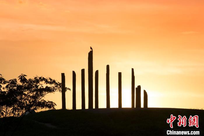 小莫角山遗址。 杭州良渚遗址管理区管理委员会供图