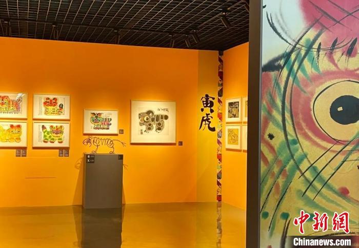 展览现场 韩美林艺术基金会供图