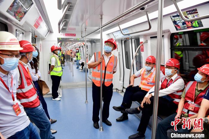 深圳市轨道交通12号线全线热滑试验成功