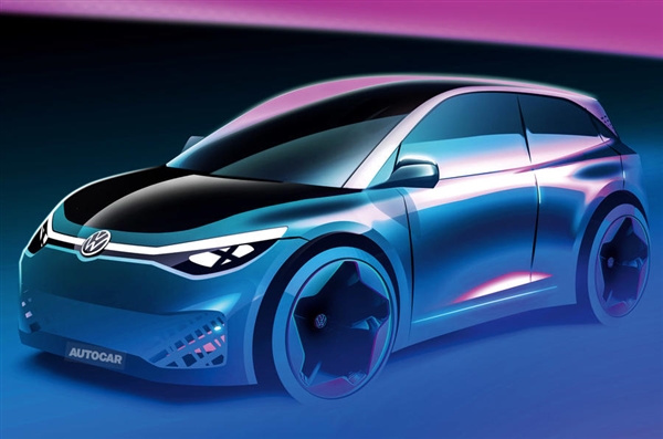 对上比亚迪海豚 大众全新入门电动车ID.1曝光：或14万