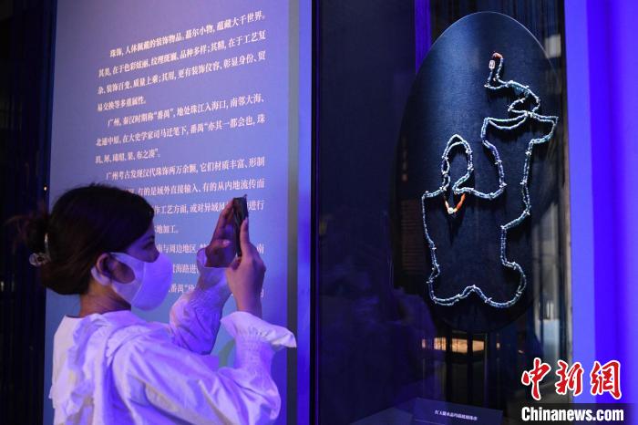 民众观看展览 陈楚红 　摄