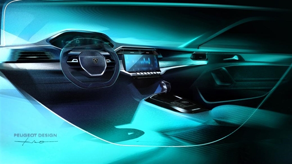 法系车最后的火种 新一代东风标致408内饰预告:“战斗机座舱”装车