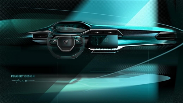 法系车最后的火种 新一代东风标致408内饰预告:“战斗机座舱”装车