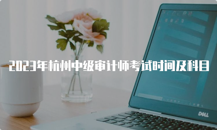 2023年杭州中级审计师考试时间及科目